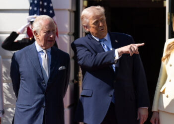 At a Moment of Chaos in Trump’s Washington, the Royals Come to Town