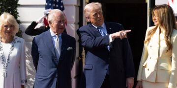 At a Moment of Chaos in Trump’s Washington, the Royals Come to Town