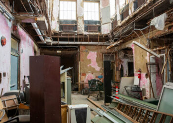 Inside a Once-Grand Building That Housed the Vulnerable for a Century
