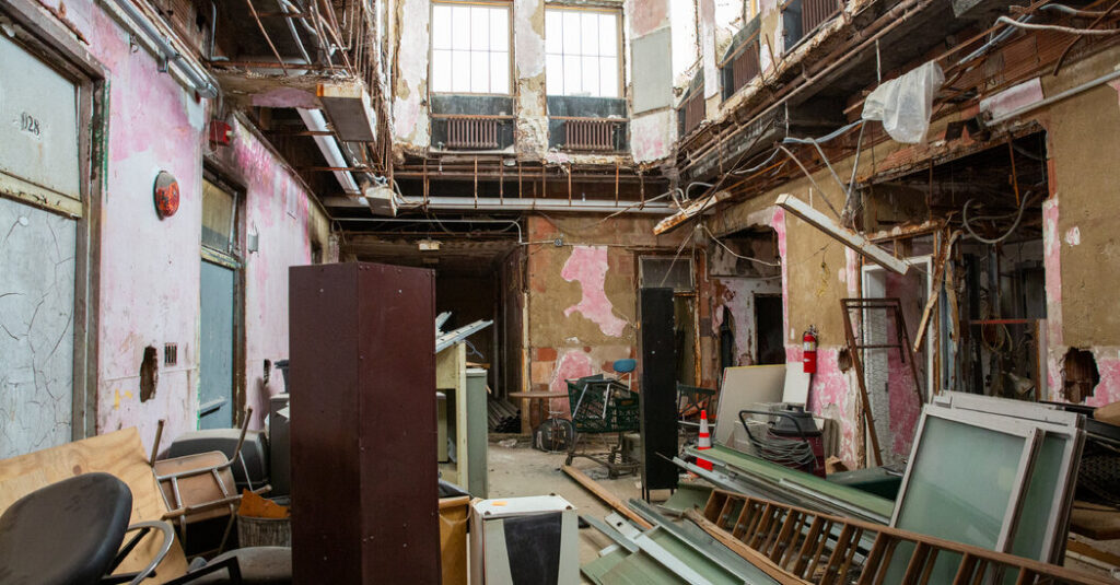 Inside a Once-Grand Building That Housed the Vulnerable for a Century