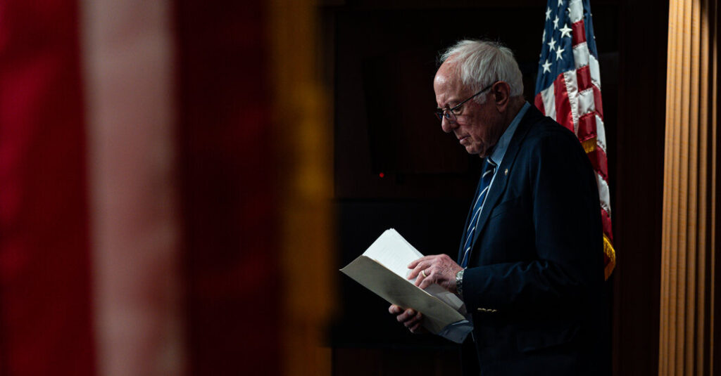 Bernie Sanders Presses Democrats to Swear Off Super PACs in Primaries