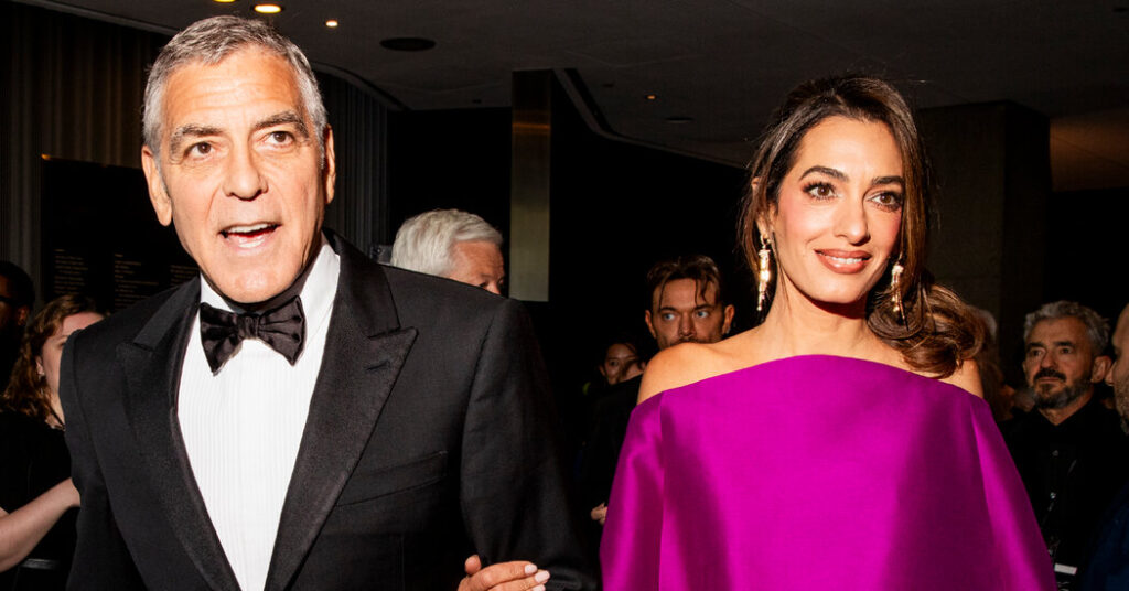 George Clooney Calls for Unity at Lincoln Center Gala