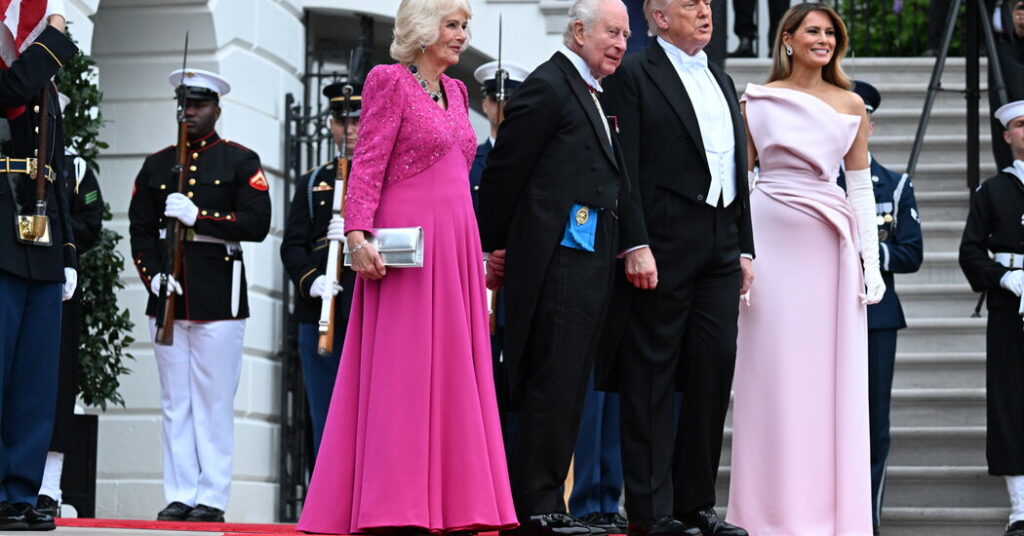 See the Menu for the British Royal State Dinner