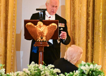 At State Dinner, King Charles Charms the Court of Trump