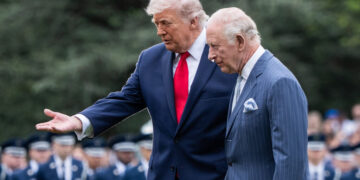 Trump Hosts Charles, a King and, Perhaps, His Cousin