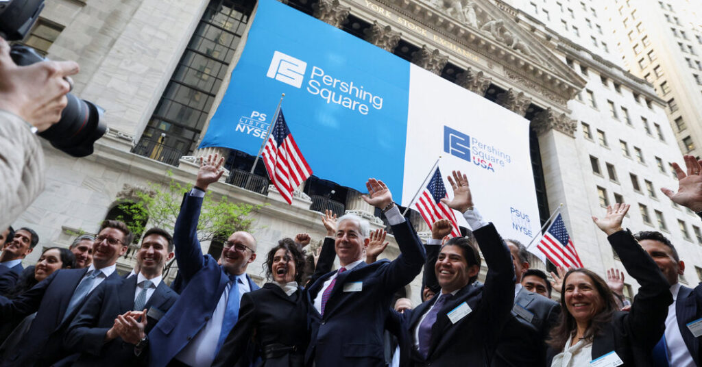 Billionaire Bill Ackman Achieves His Long-Awaited U.S. I.P.O.