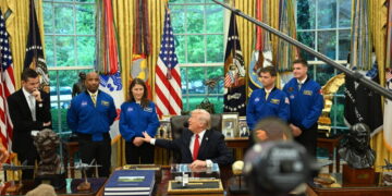 ‘A Lot of Rocket’: Trump Celebrates Artemis II Astronauts at the White House