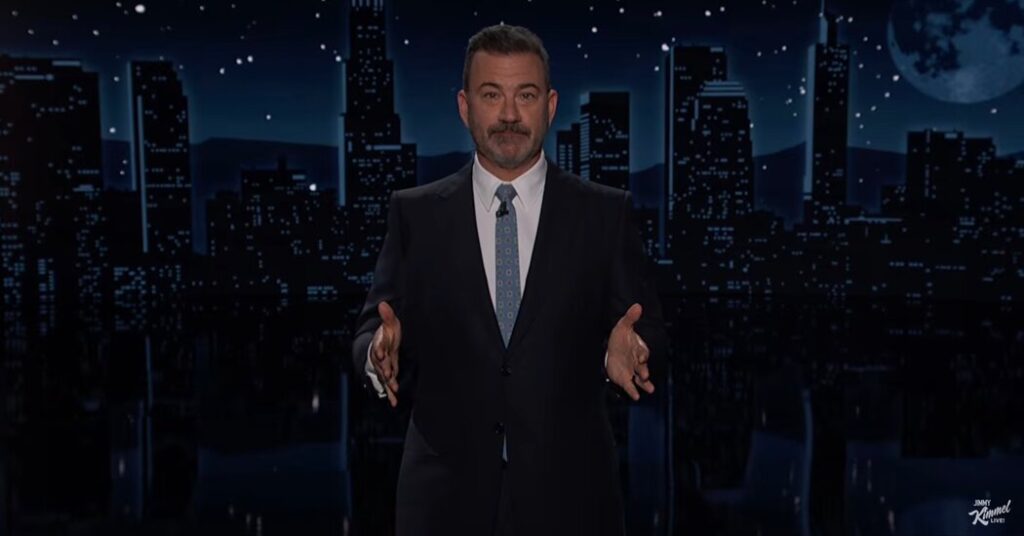 Jimmy Kimmel Spills the Tea on Trump’s Royal Meeting