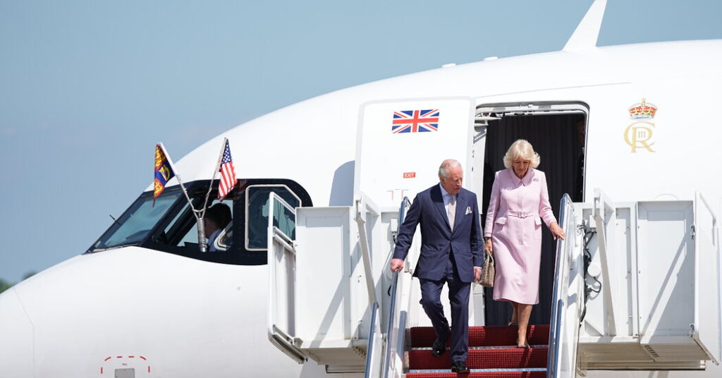 Charles, Camilla and a Pooh Gift for the N.Y. Public Library