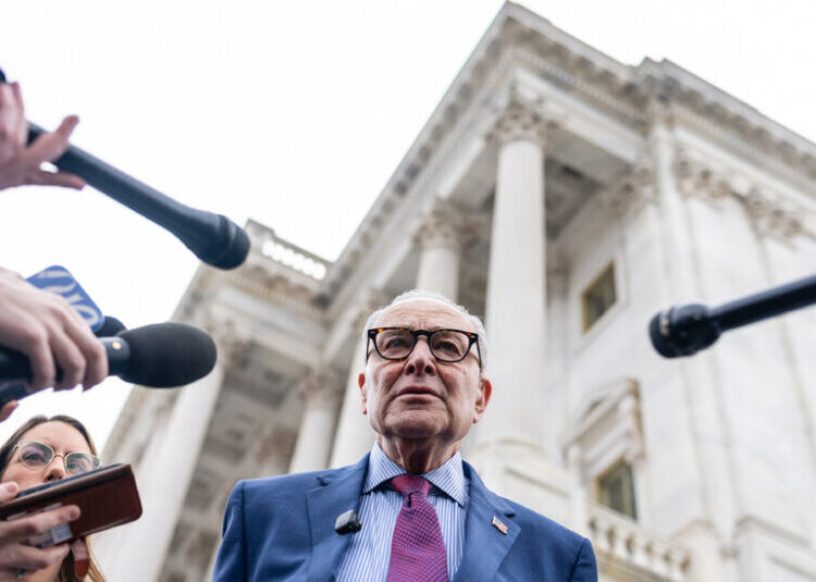 Mills Exit Is a Blow to Schumer as Democrats Question His Strategy