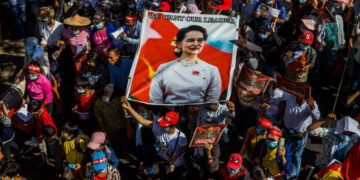 Myanmar’s Junta Moves Daw Aung San Suu Kyi From Prison to House Arrest