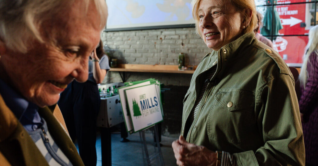 For Many in Maine, No Tears Over Mills’s Exit From Senate Race