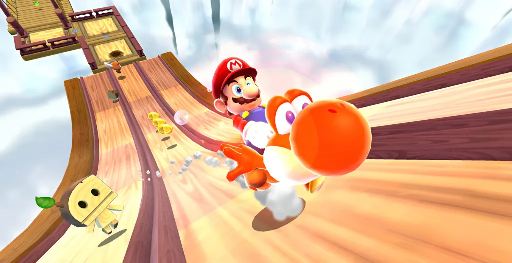 3D Mario Galaxy Gameplay