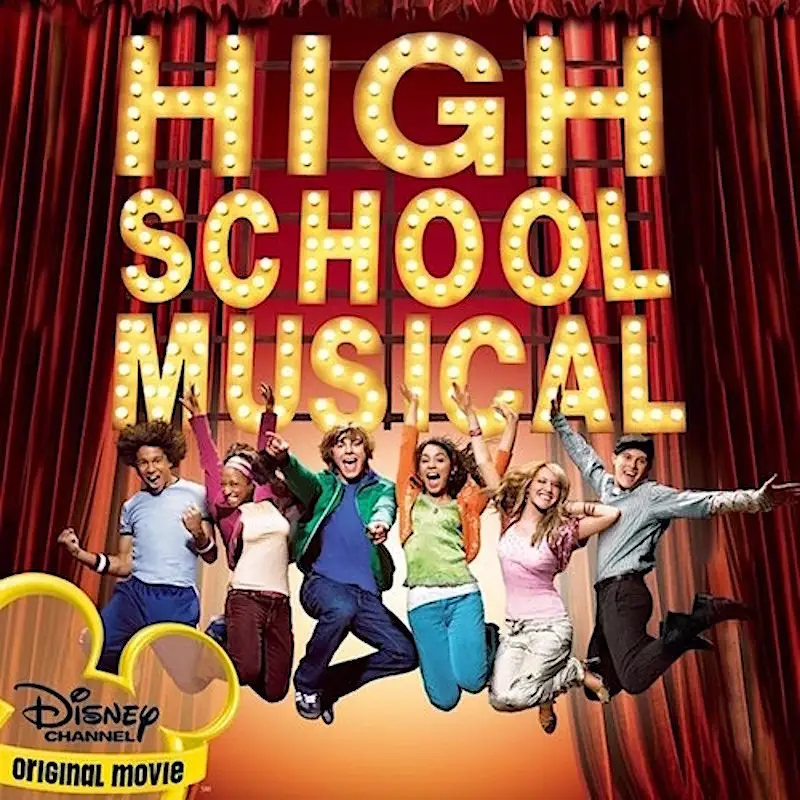 high school musical soundtrack album cover