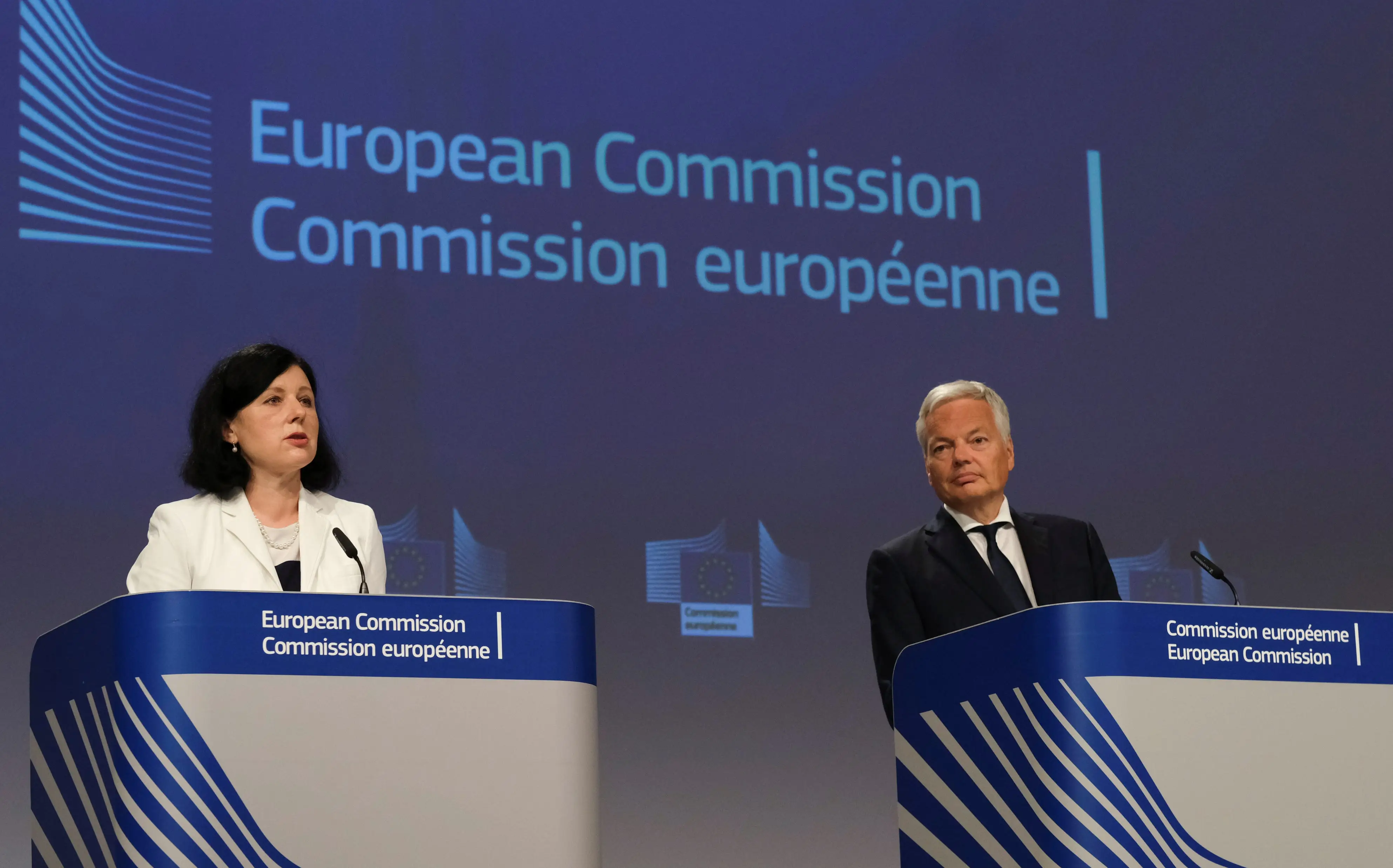 European Commission press conference