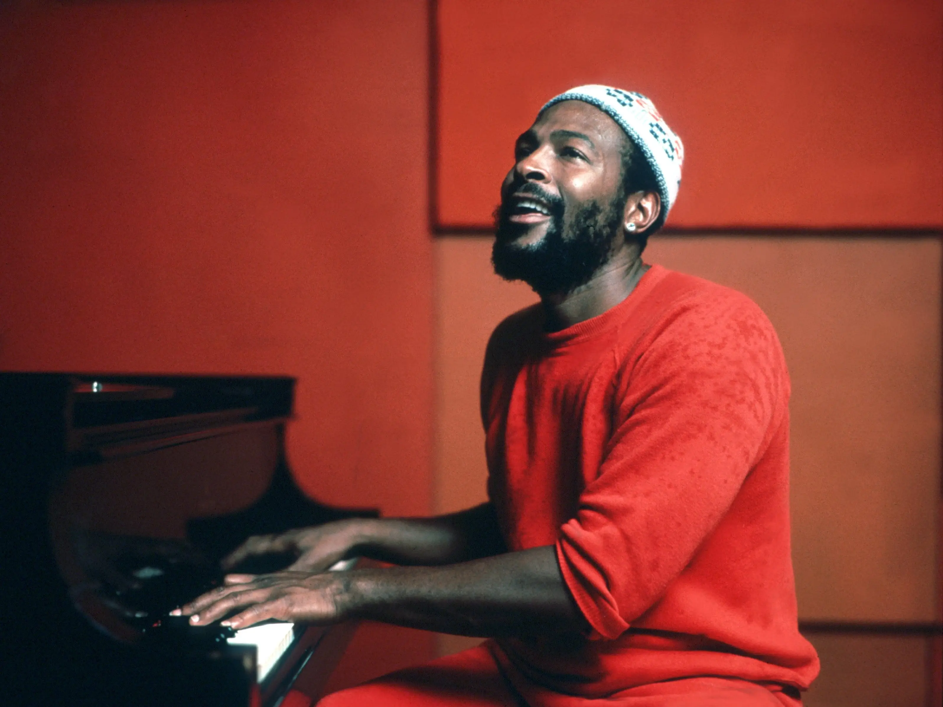 Marvin Gaye circa 1974.