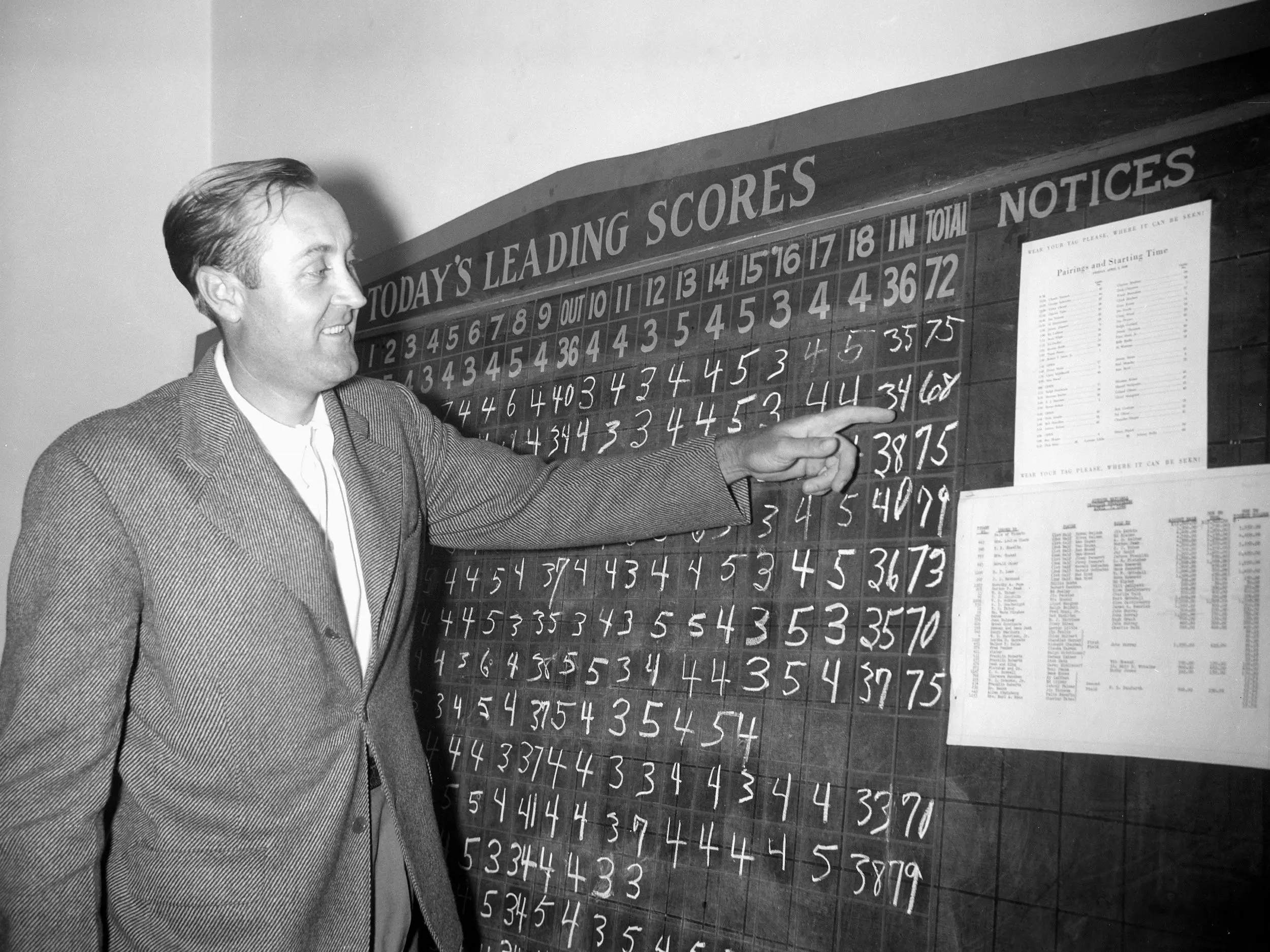 Herman Keiser, 1946 Masters winner