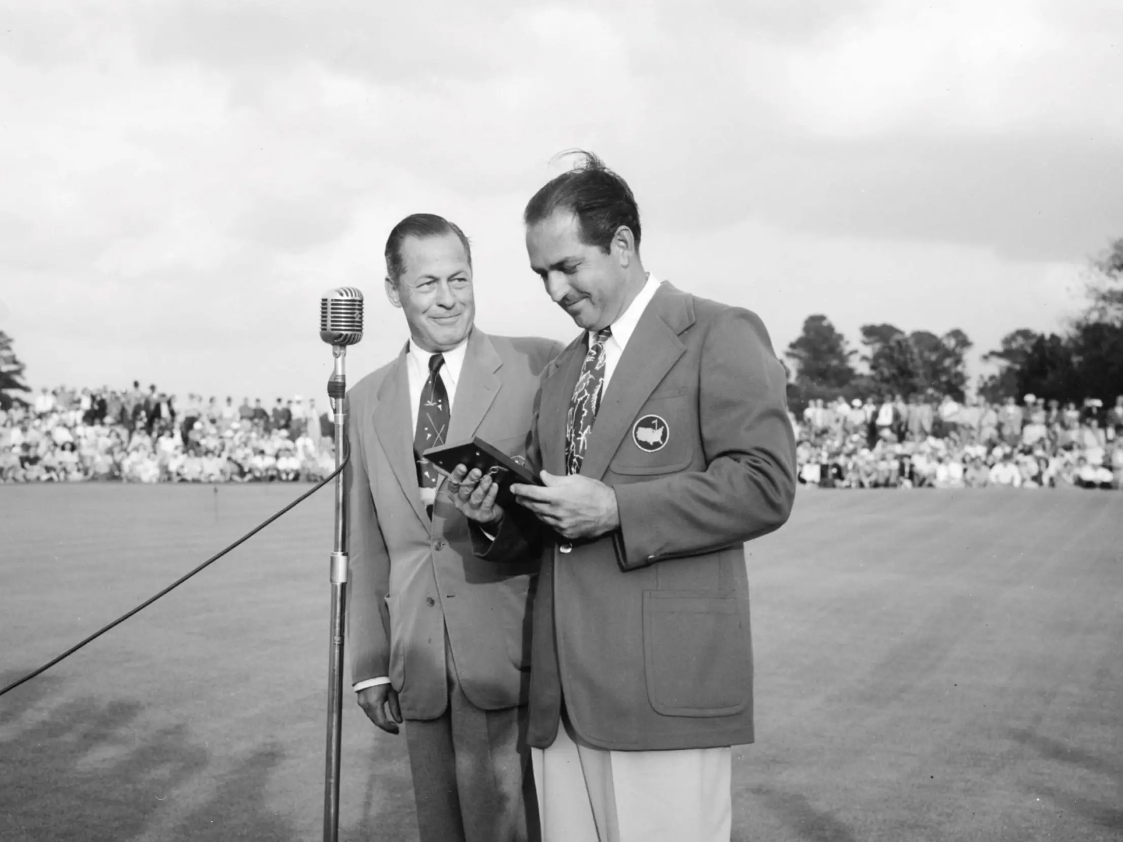Claude Harmon, Bobby Jones, 1948 Masters