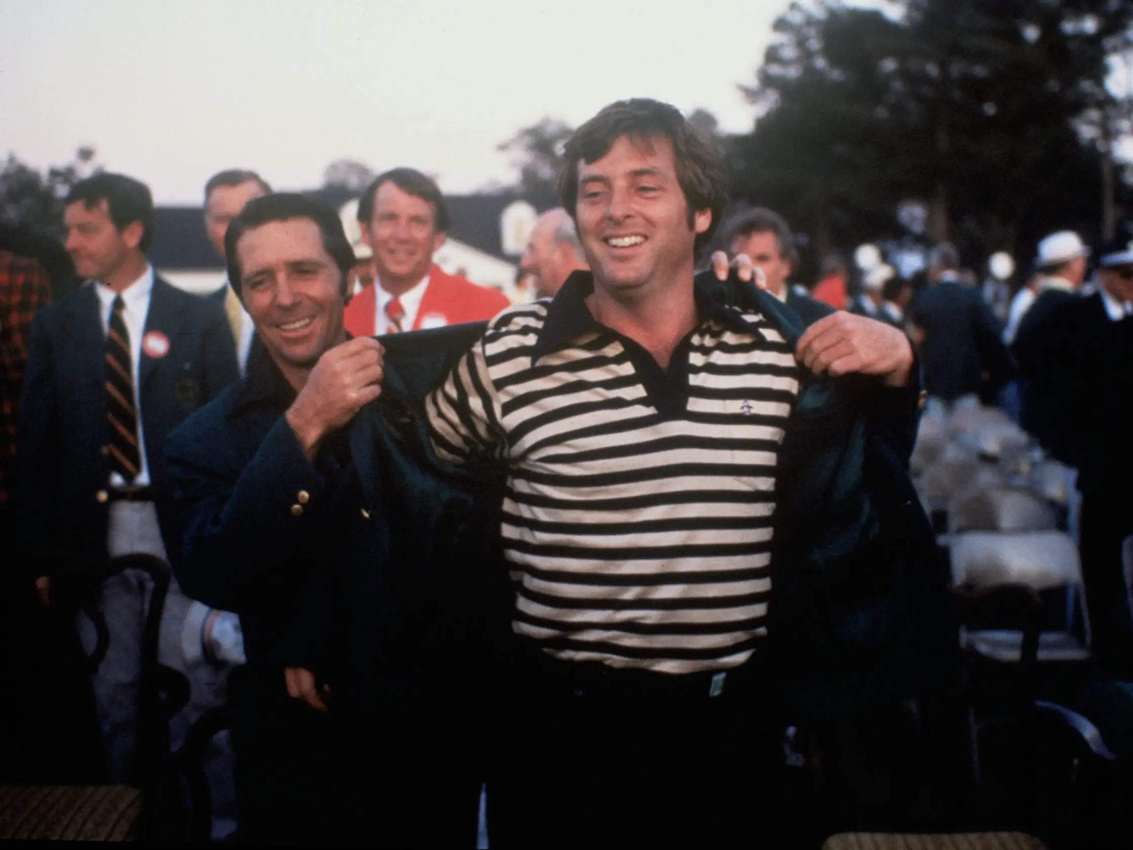 Gary Player, Fuzzy Zoeller, 1979 Masters