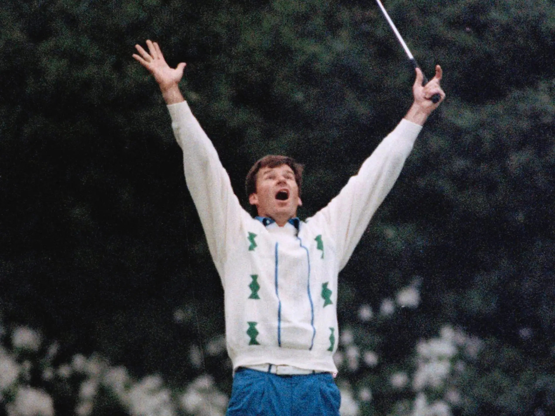 Nick Faldo, 1989 Masters win
