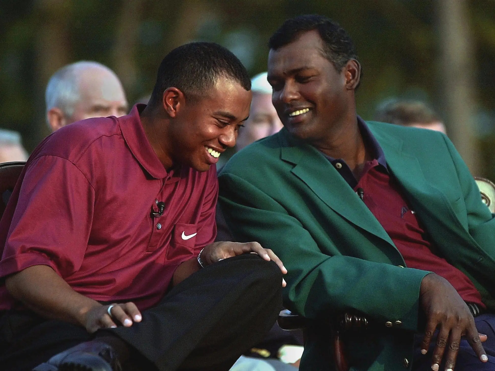 Tiger Woods, Vijay Singh, 2001