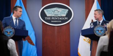 Hegseth, Caine strike different tones on Iran ceasefire