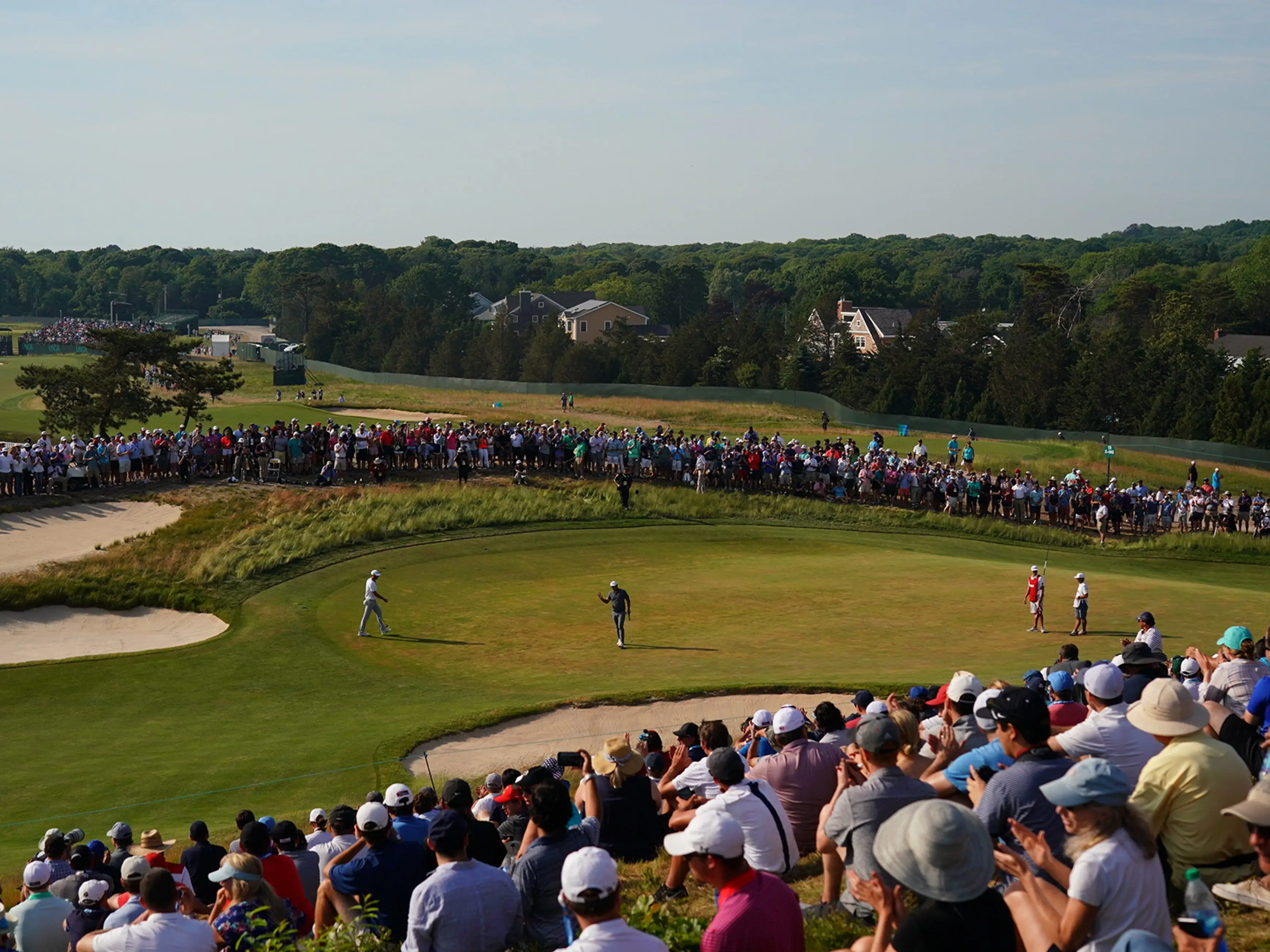 Brooks Koepka during the final round of the US Open in 2018 at Shinnecock Hills.