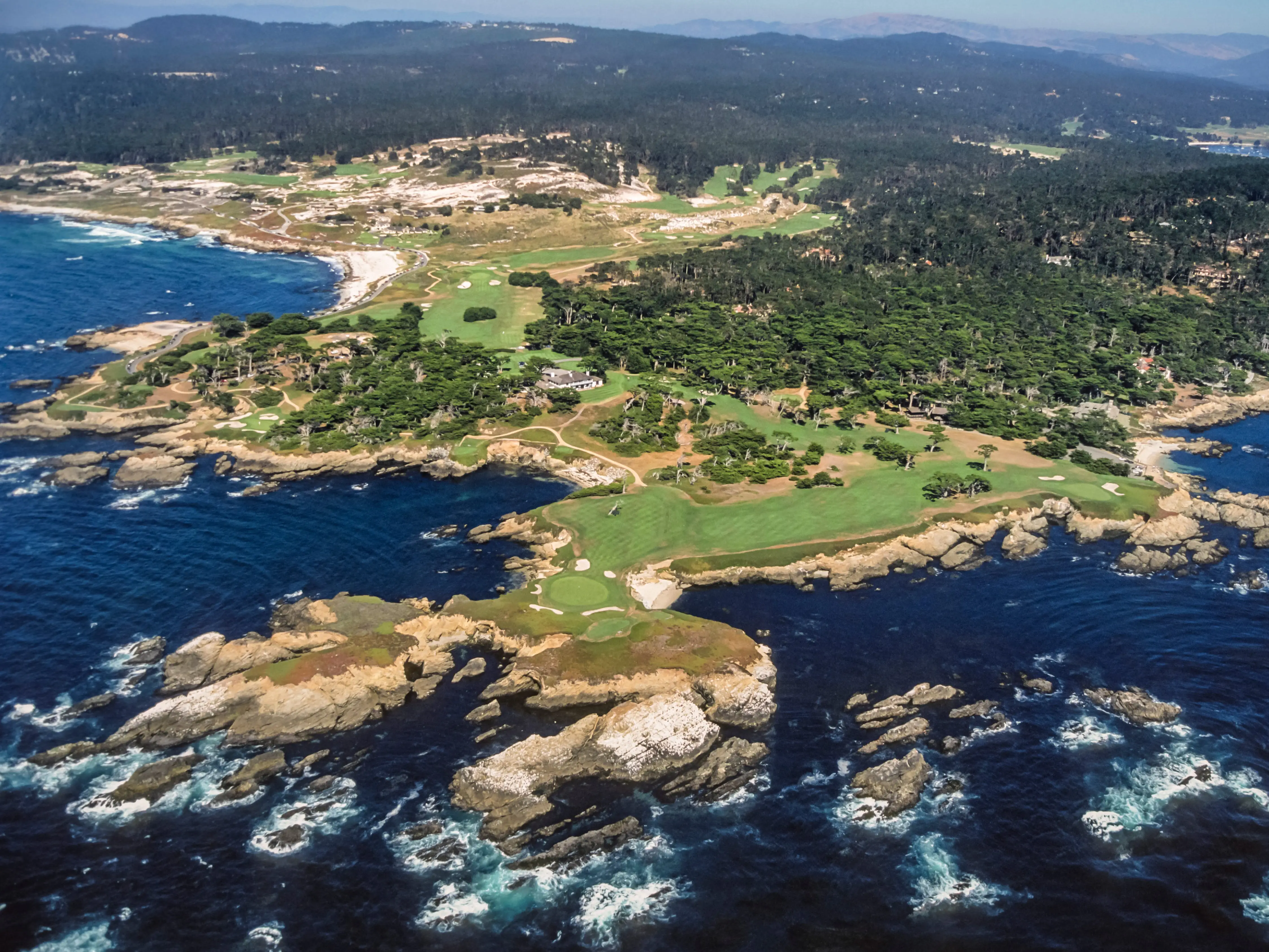 Cypress Point Golf Club pictured in 1997.