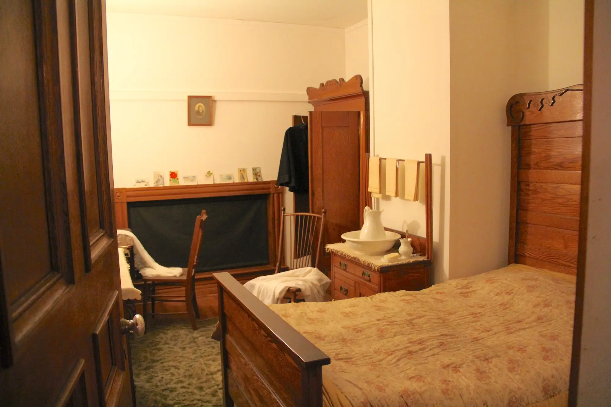A servant's room at Staatsburgh.
