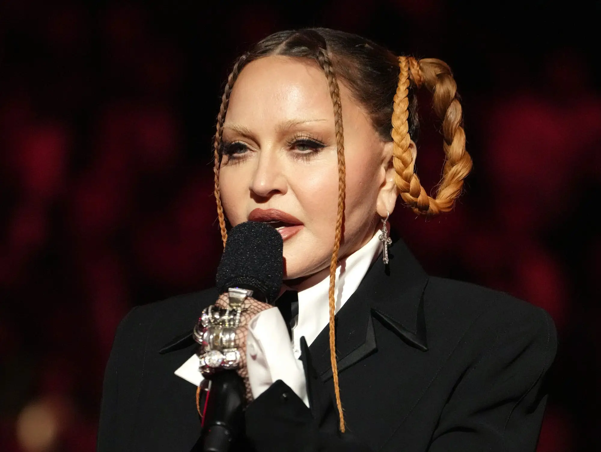 Madonna at the Grammys 2023.