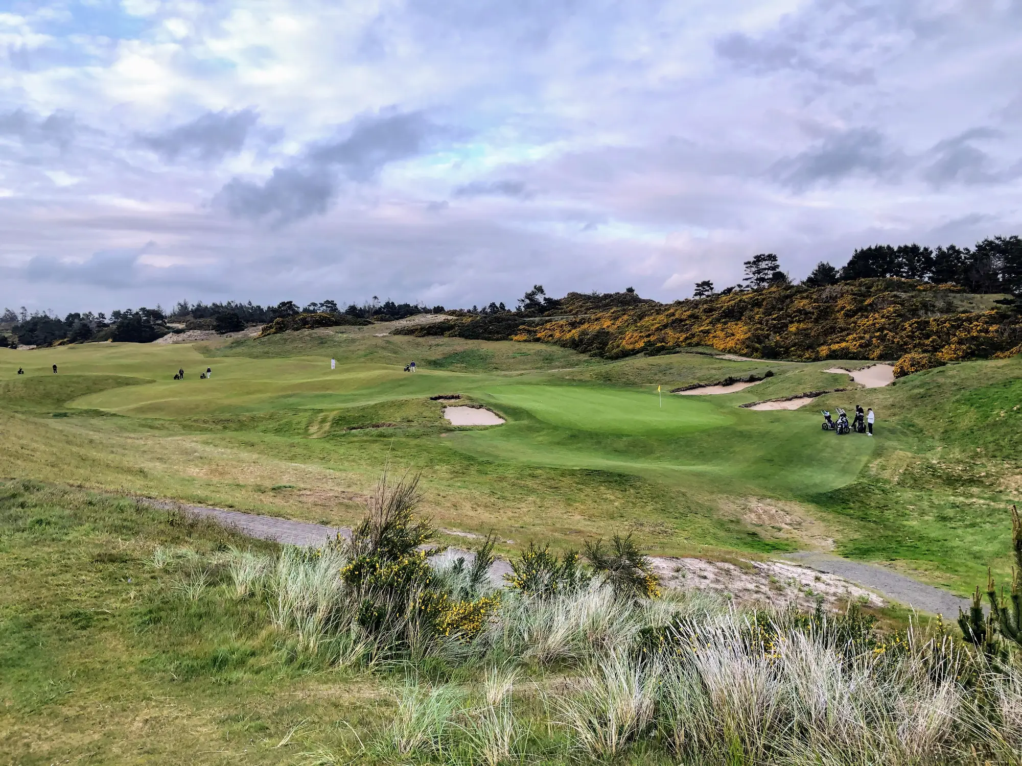 golf hole in Bandon, Oregon