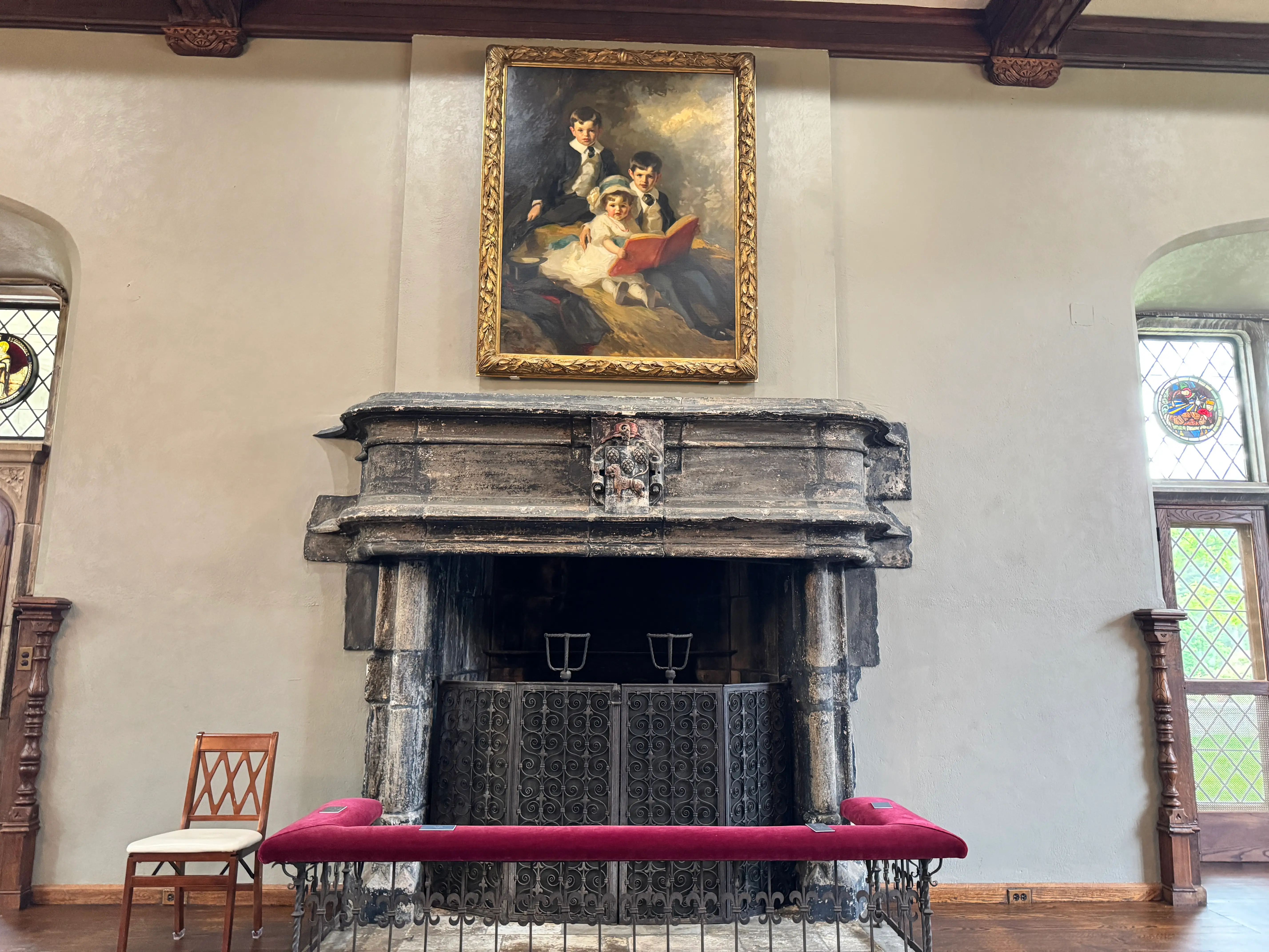 coe hall painting of sons