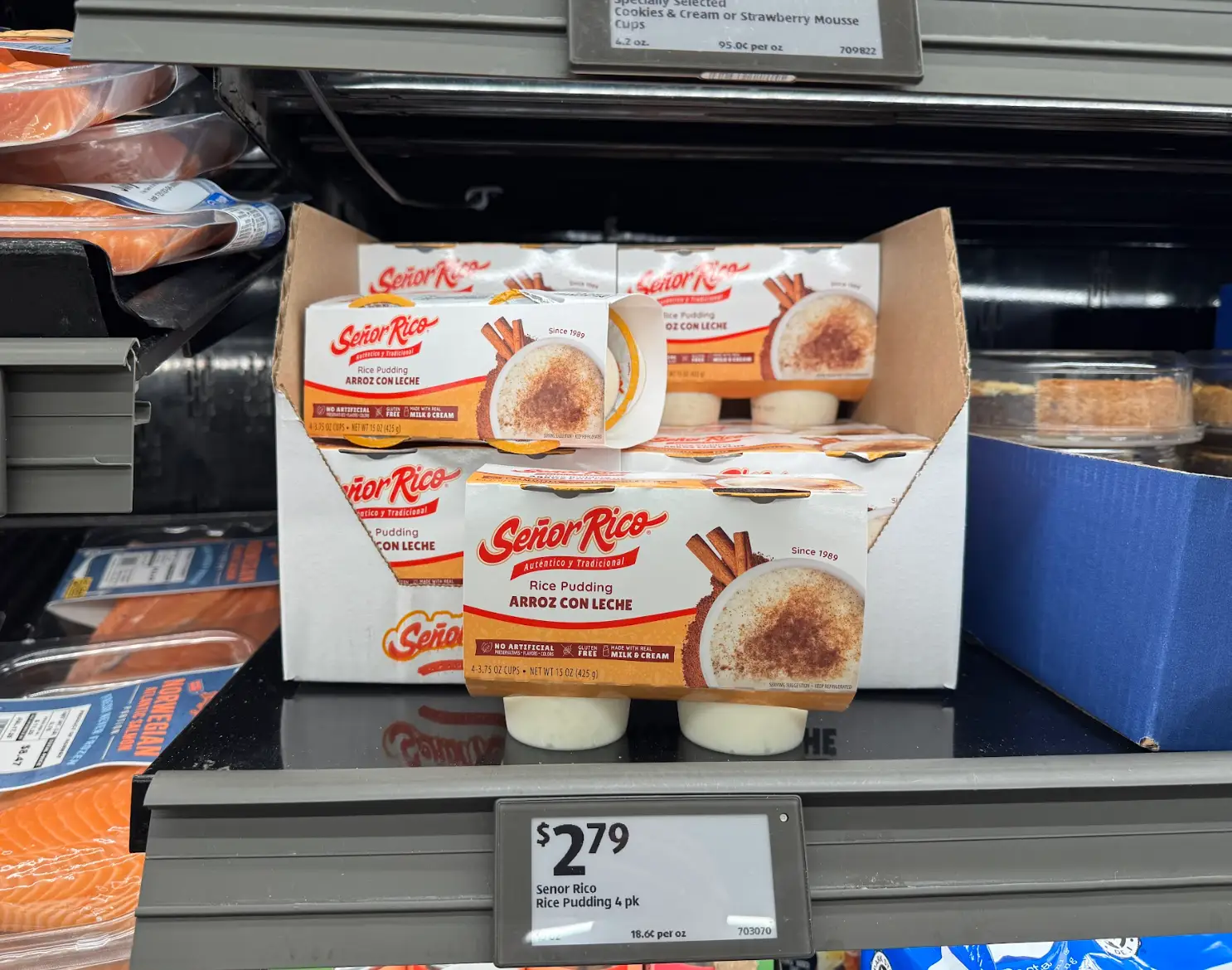 Rice pudding from Aldi.