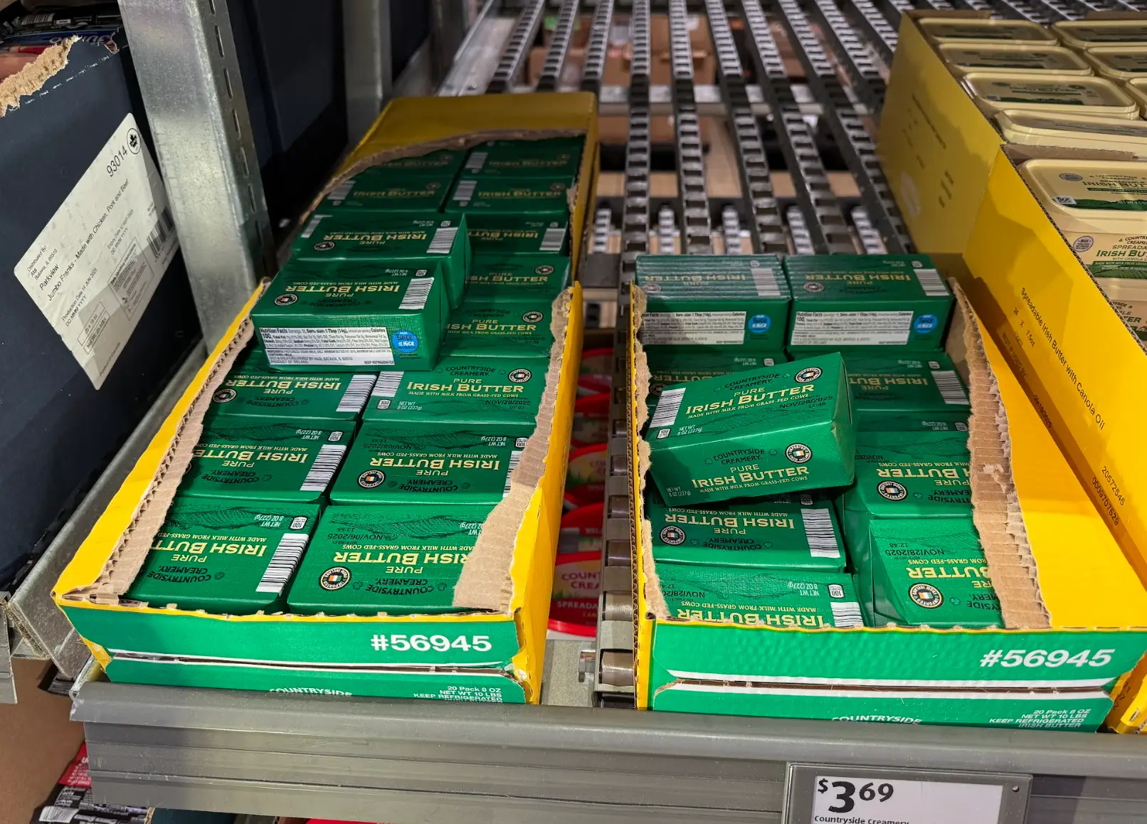 Countryside Creamery Irish butter from Aldi.