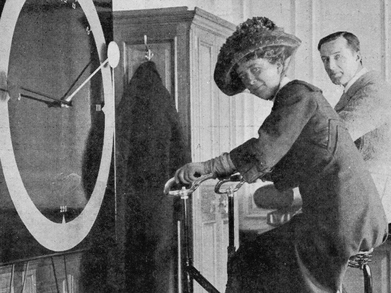 lawrence beesley in the gymnastics room of the titanic