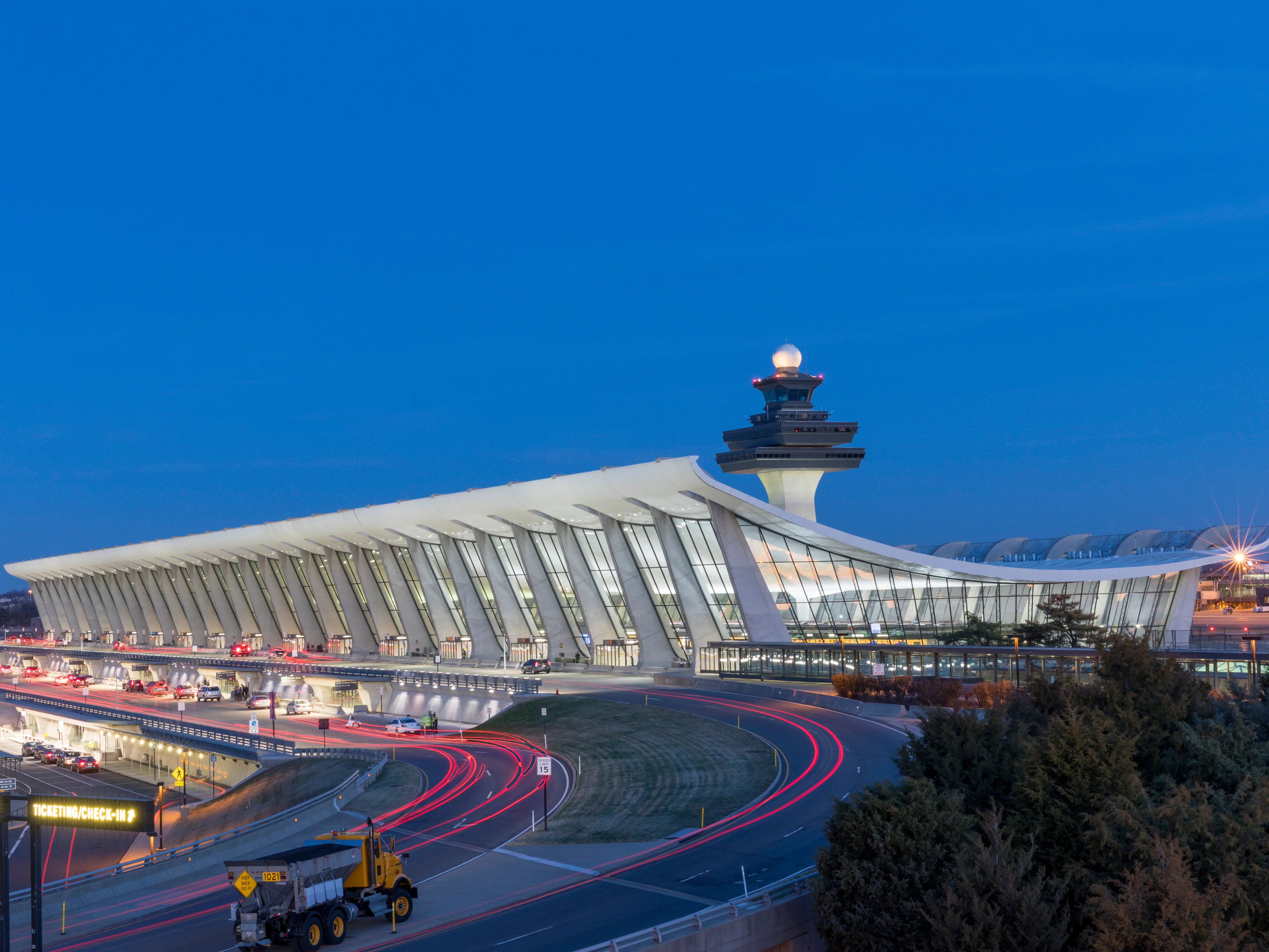 Dulles International Airport building