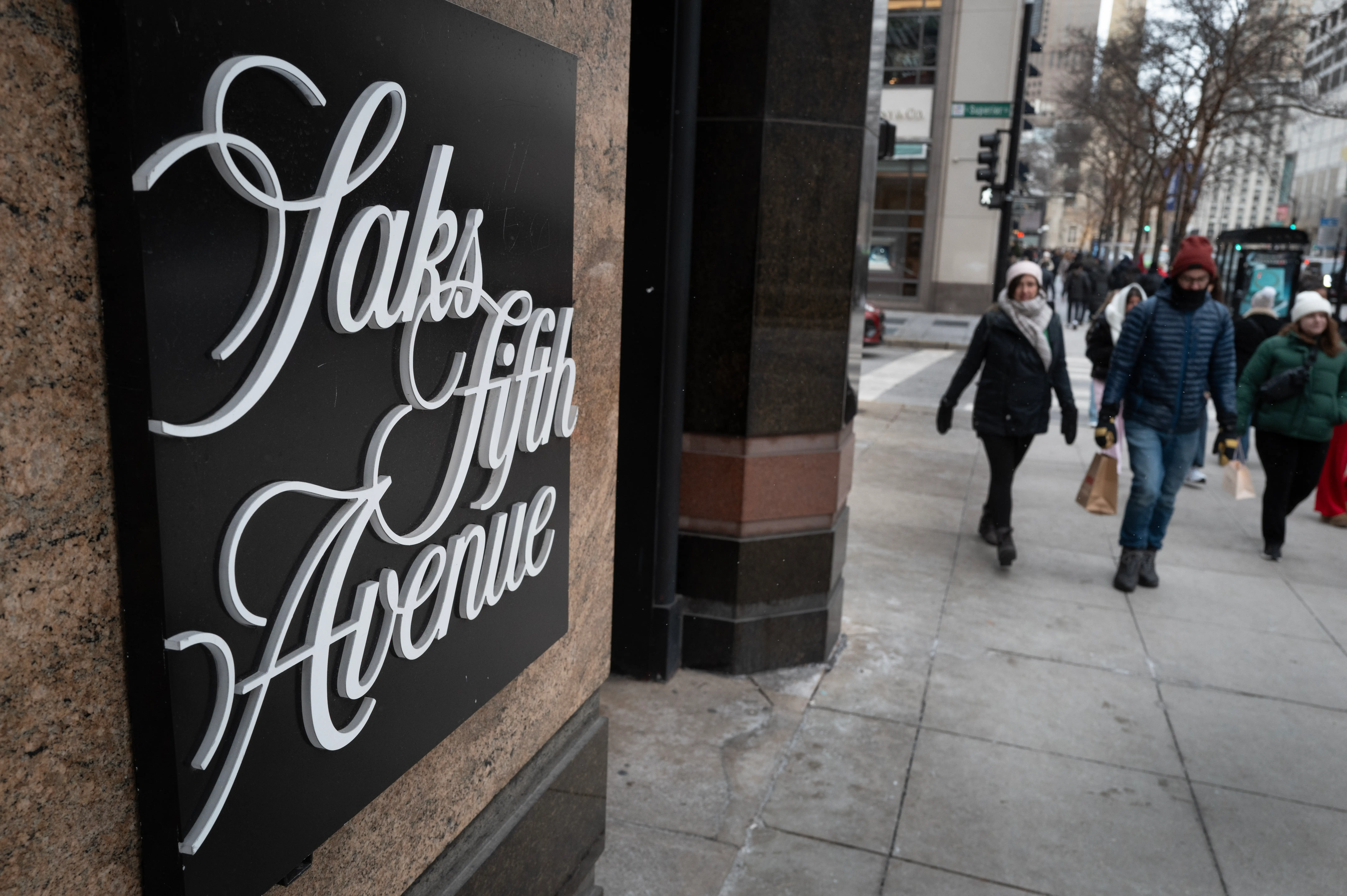 Saks Fifth Avenue store.