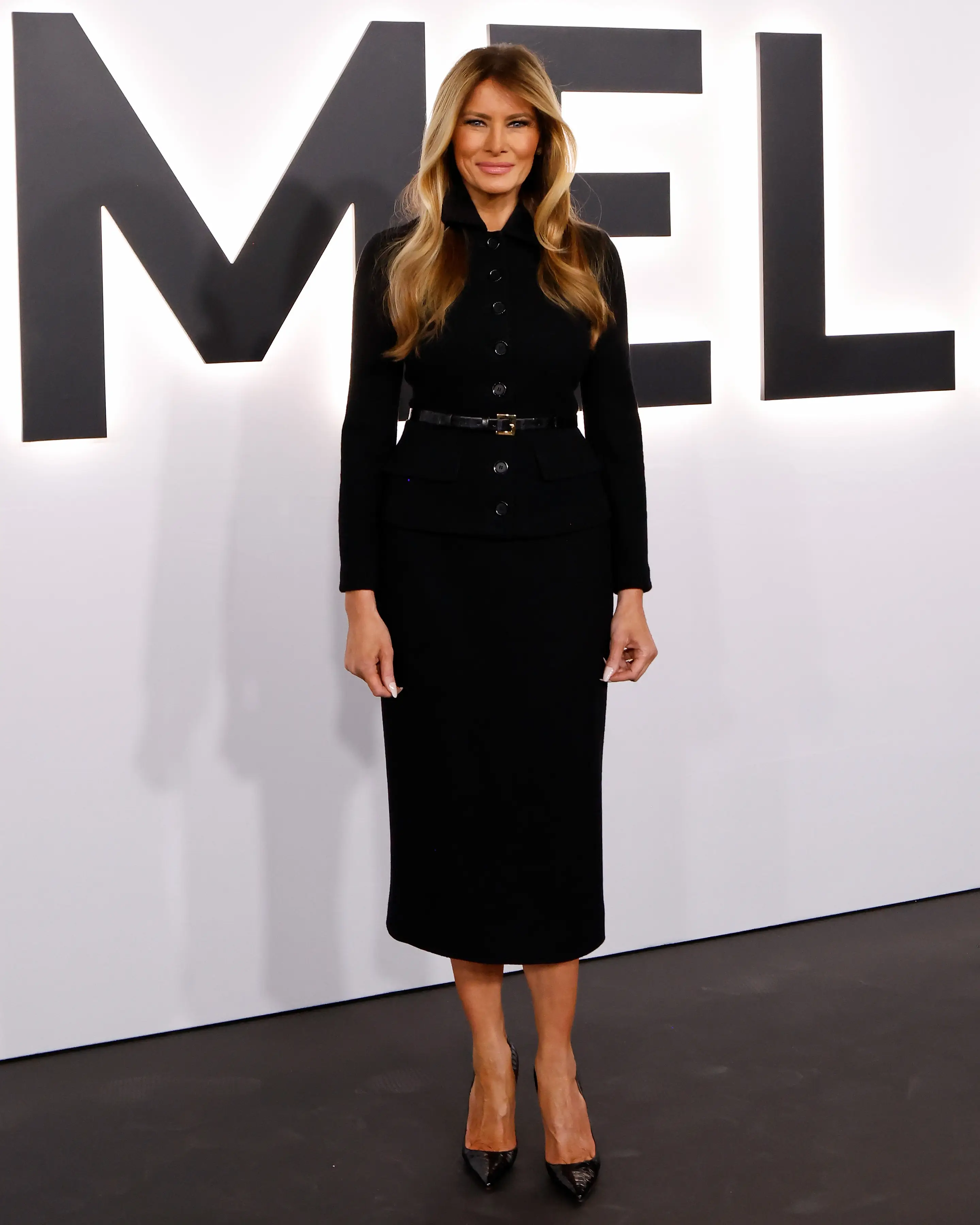 Melania Trump attends the premiere of 