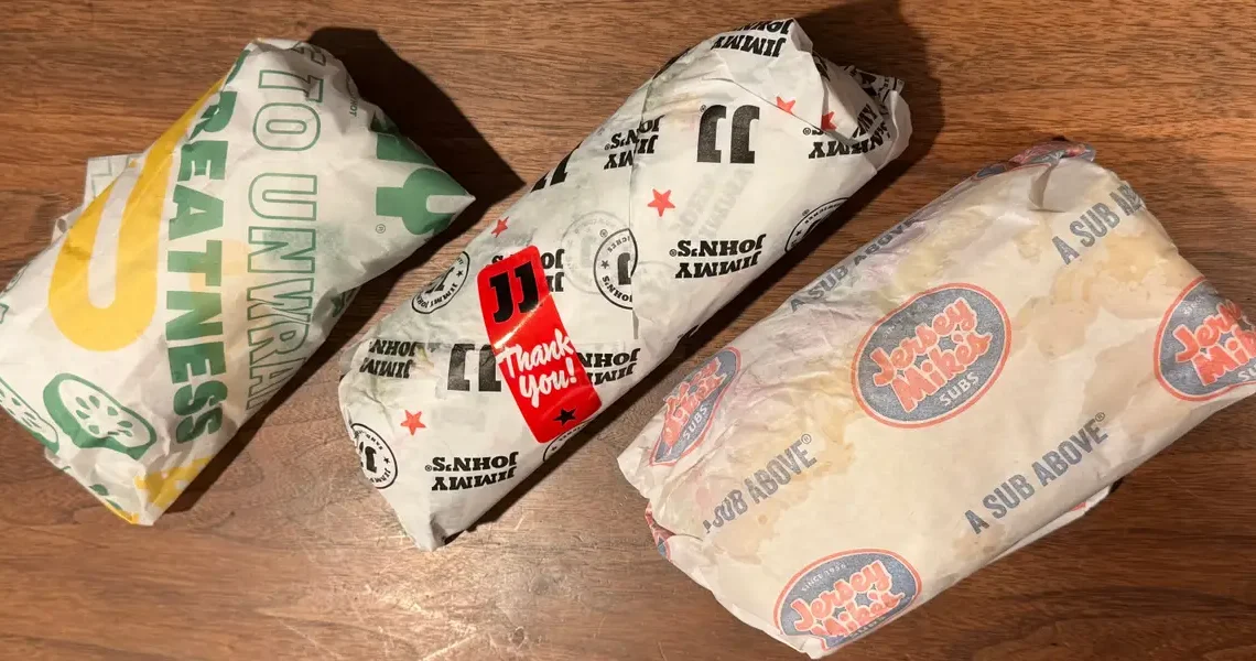 I tried Italian sandwiches from Subway, Jimmy John’s, and Jersey Mike’s. One stood out from the rest.