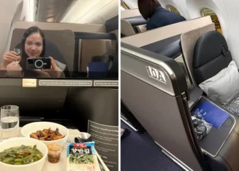 I spent 11 hours in Korean Air’s business-class suites. My seat felt more private than I expected and had cool perks.