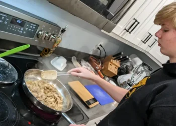 When we got married, my husband and I fell into traditional roles. Now, we’re teaching our kids how to be more equal with their future partners.