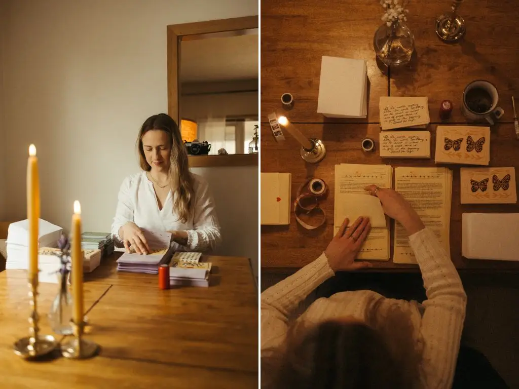 Kiki Klassen's mail club.