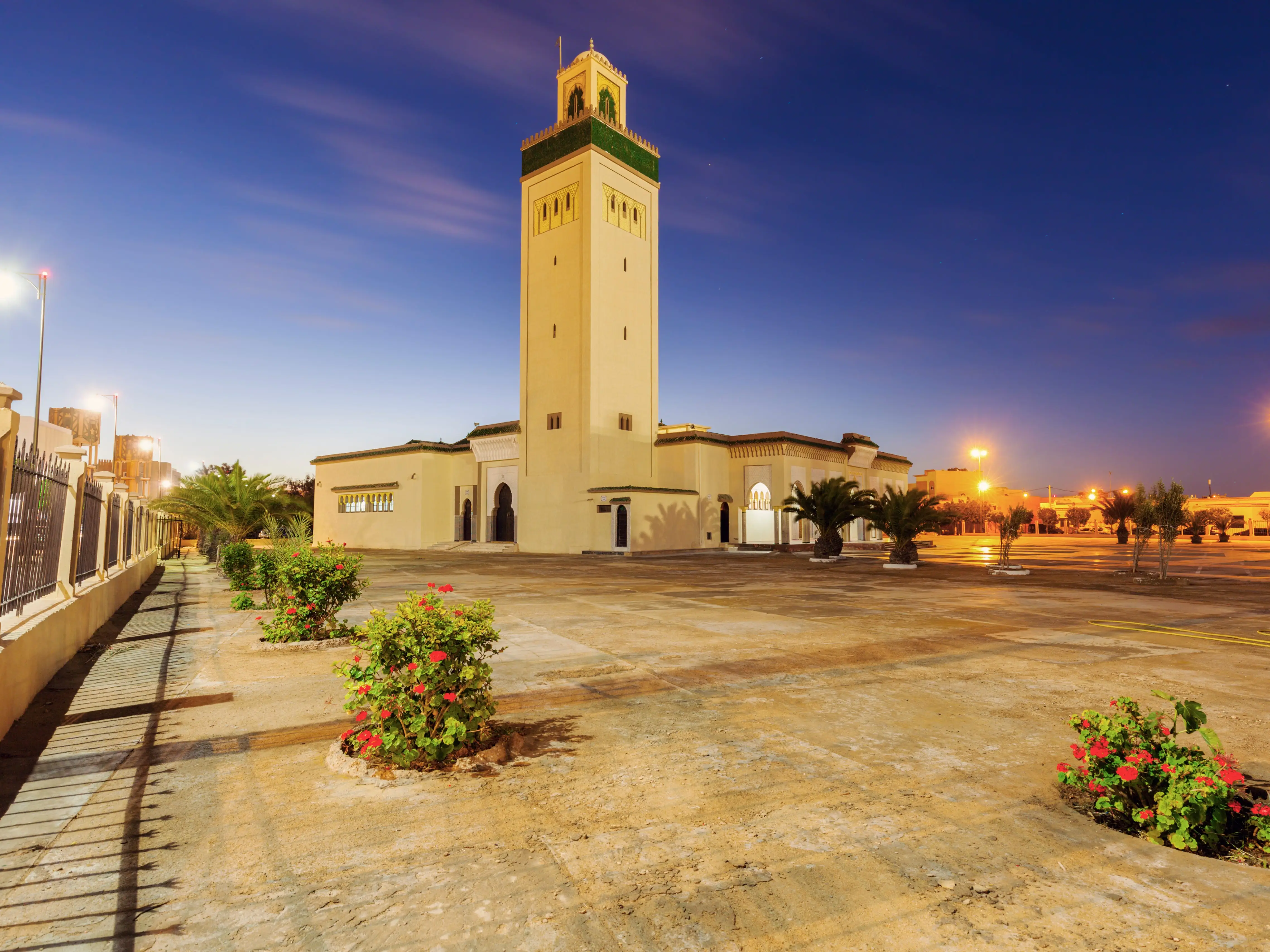 The Moulay Abd el Aziz Mosque in Laayoune.