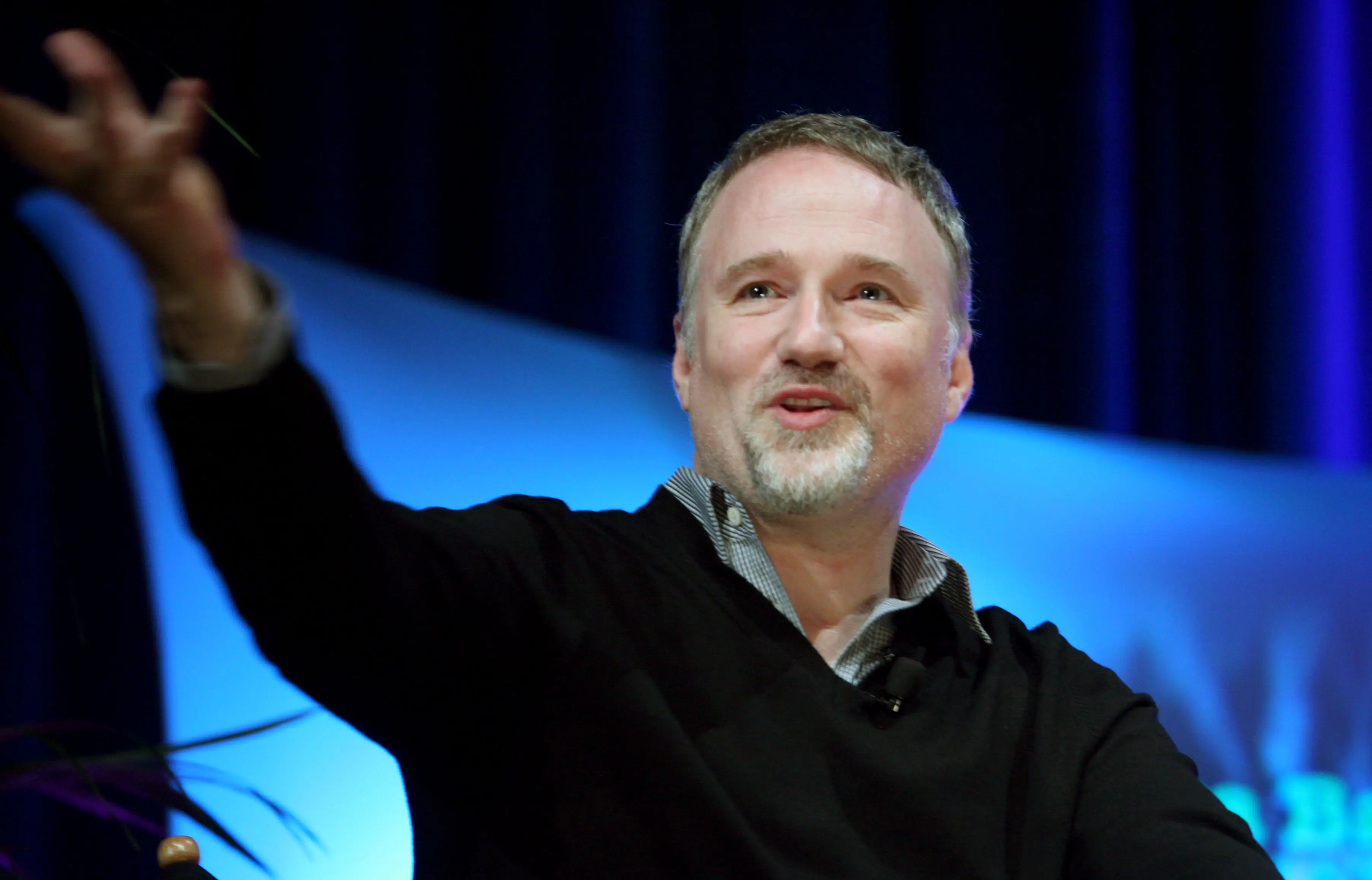 David Fincher smiling