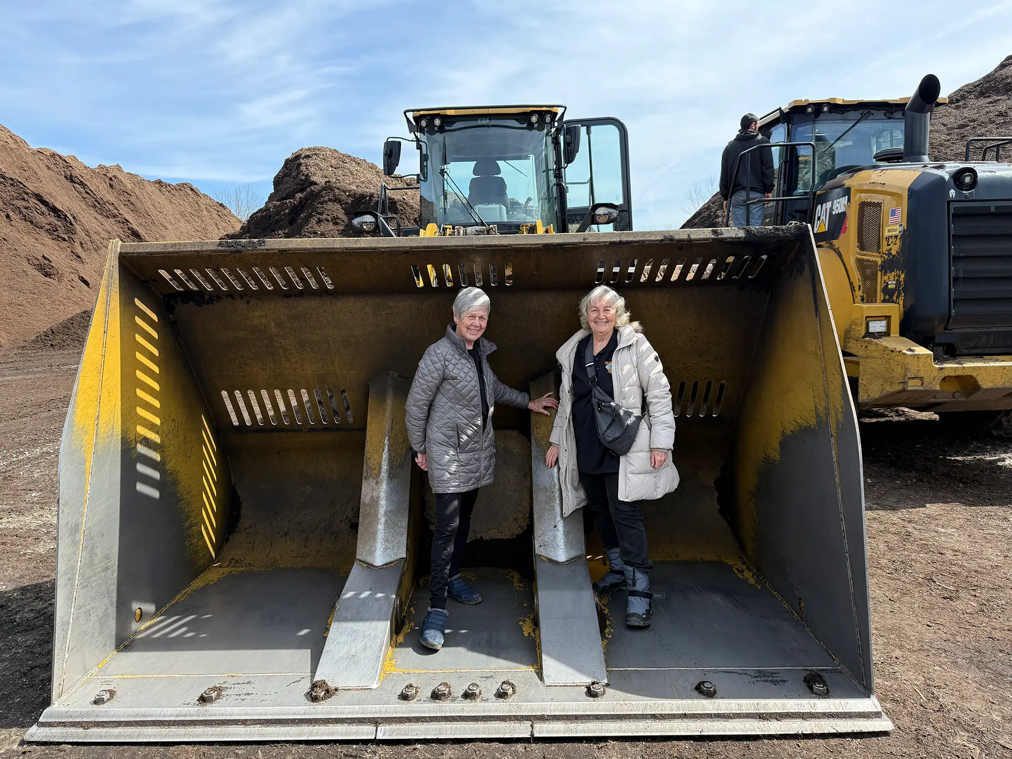 Beth Sobiloff and her friend