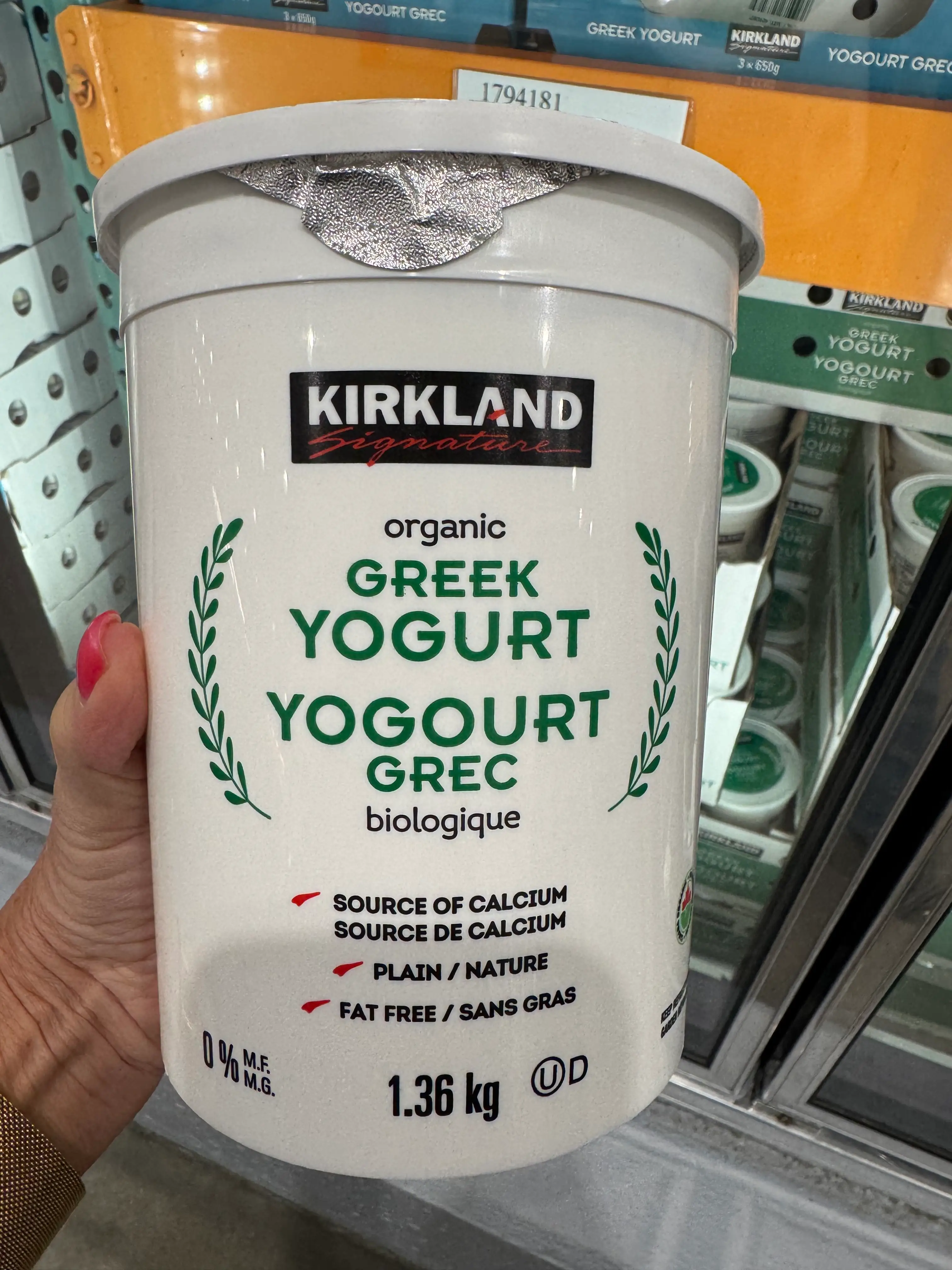 Kirkland Signature Organic Greek Yogurt