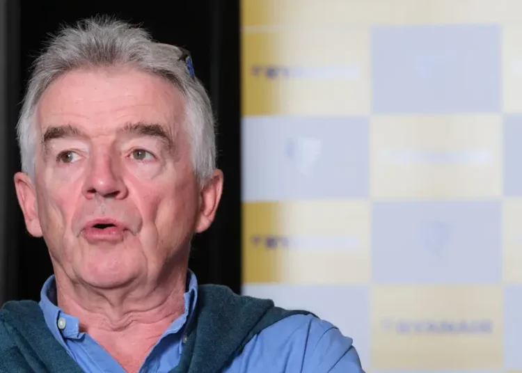 The CEO of Ryanair, Europe’s biggest airline, warned that a quarter of its fuel supply is under threat