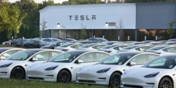 A record 50,000 unsold Teslas are sitting on the lot