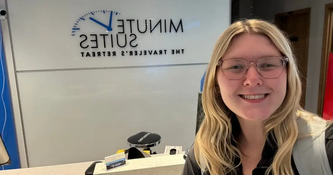 I rented an airport ‘nap room’ after my flight was delayed overnight. The perks made the price easier to swallow.