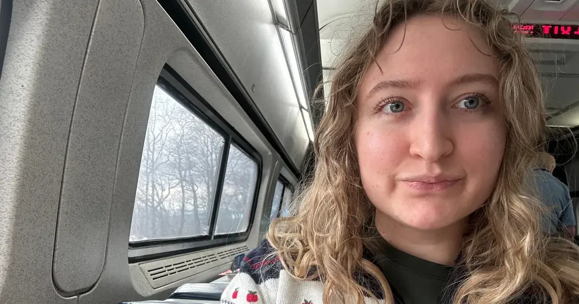 I upgraded to Amtrak’s business class for $50. As nice as my 8-hour ride was, I’ll probably stick with coach.